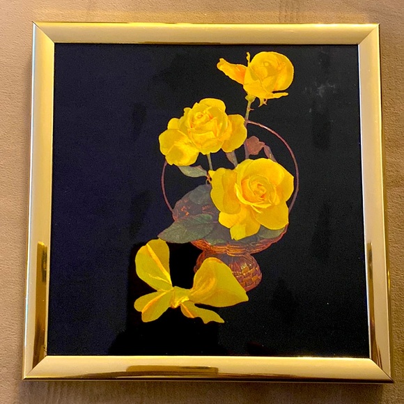 Kafka 1982 Gold framed Foil Art set of 3 (2)#5261 #9781 - Picture 4 of 4